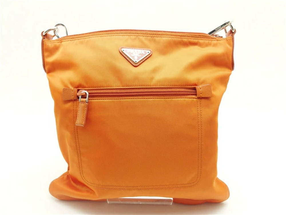 Prada bag shoulder Hobo orange